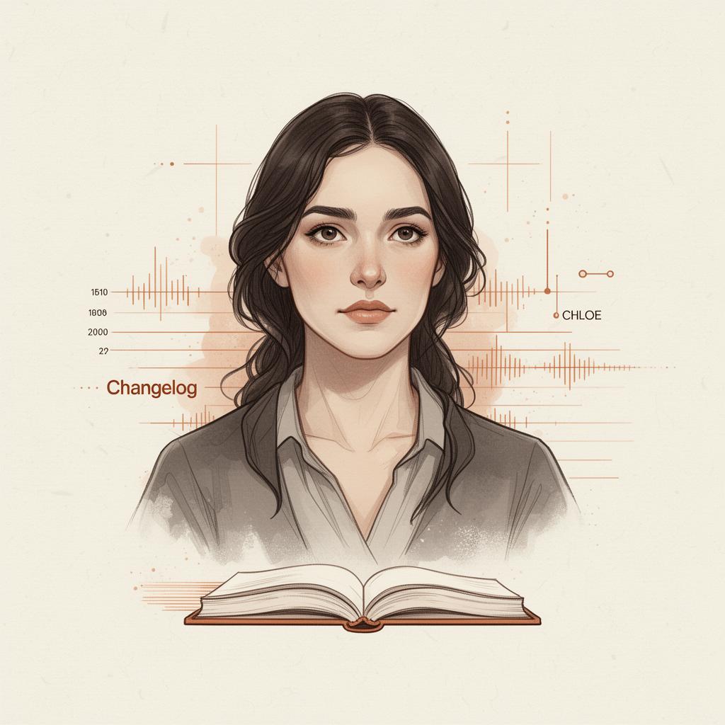 Editorial portrait of Chloe, the chronicler