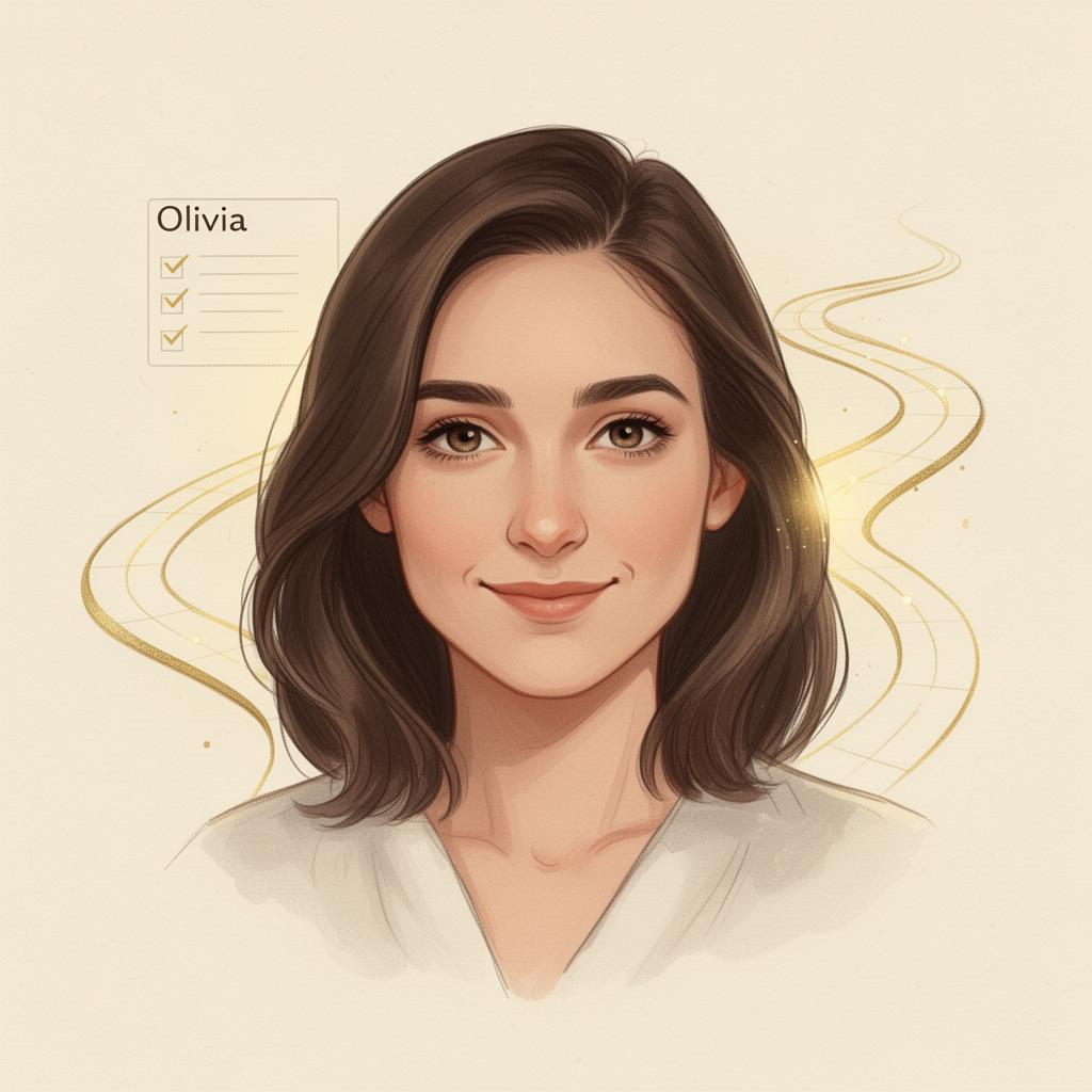 Editorial portrait of Olivia, the onboarding specialist