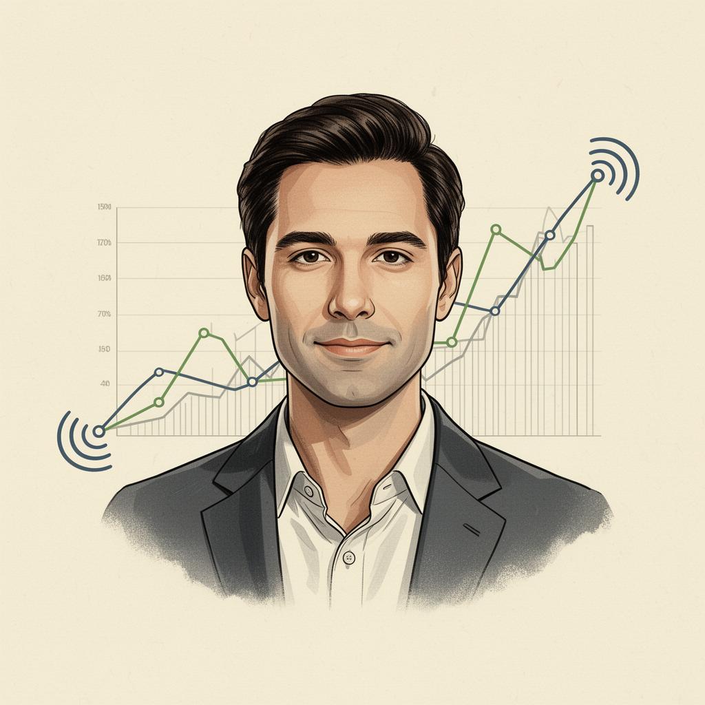 Editorial portrait of Sam, the analytics advisor