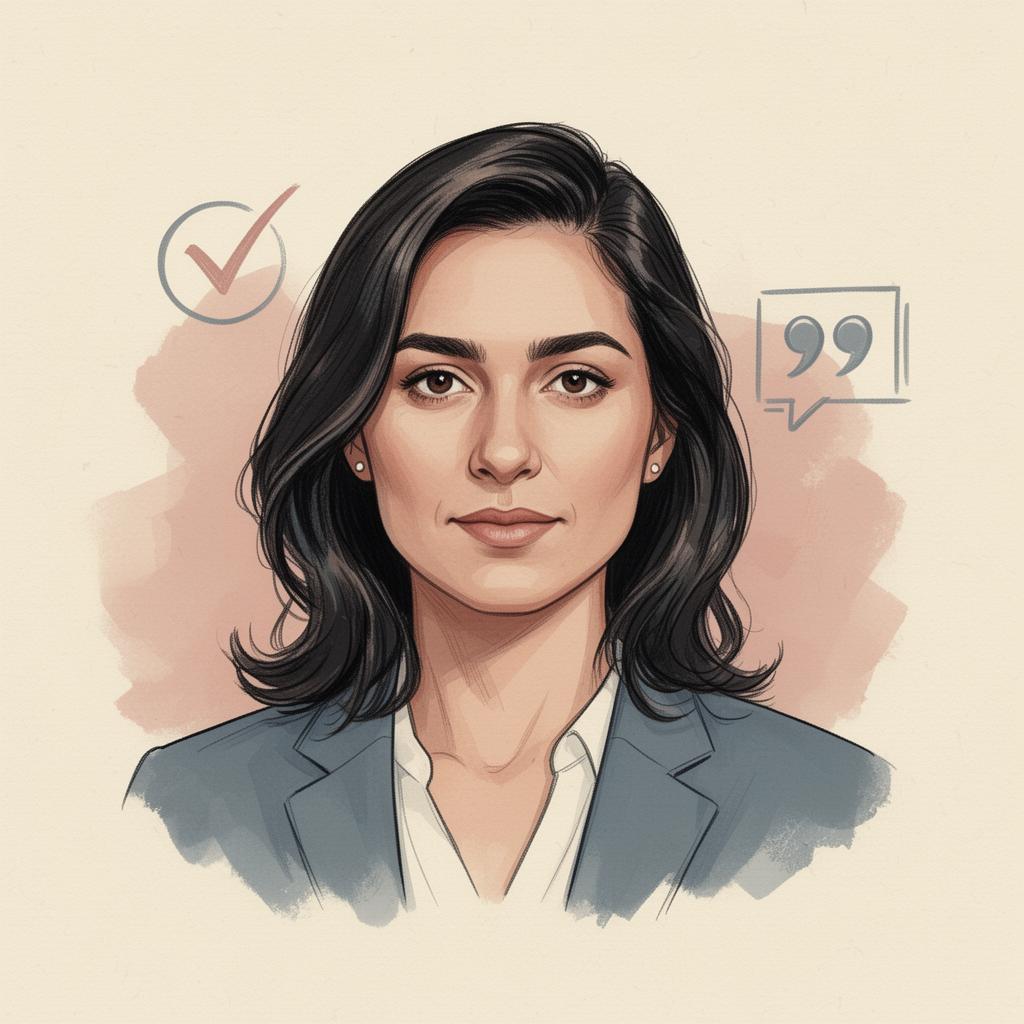 Editorial portrait of Talia, the marketing & QA manager