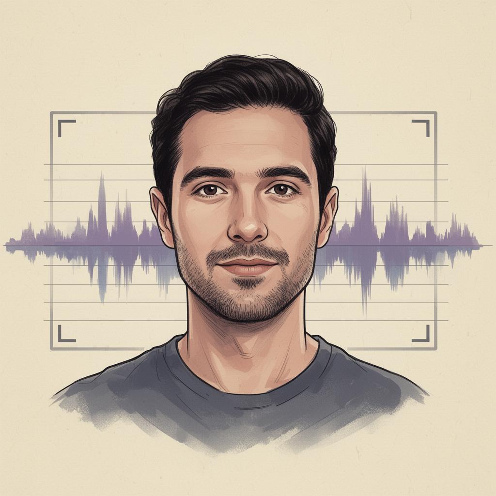 Editorial portrait of Vincent, the video producer